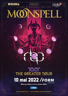 Moonspell la Cluj-Napoca: modificari de program