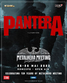 Pantera la Metalhead Meeting 2023: S-au pus in vanzare abonamentele