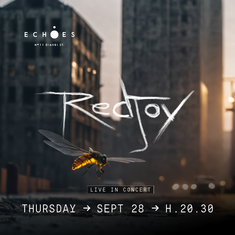 Trupa Redjoy va invita la concert pe 28 septembrie la Echoes House