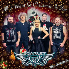Scarlet Aura transforma All I Want for Christmas Is You  intr-o explozie de energie metal