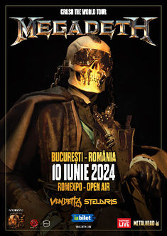 Megadeth la Romexpo: Program si reguli de acces