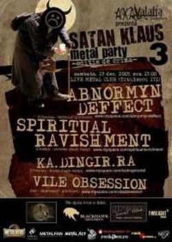 Satan Klaus Party in Live Metal Club - Anulat !