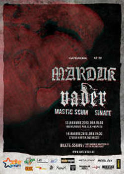 Concert Marduk si Vader la Bucuresti in Studio Martin