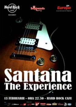 Santana The Experience la Hard Rock Cafe Bucuresti