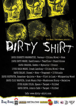 Concert Dirty Shirt in Zalau