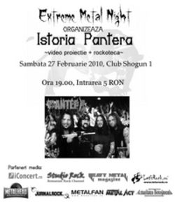 Istoria Pantera in Club Shogun din Botosani