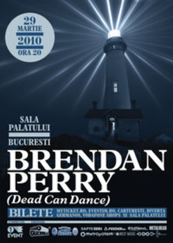 Brendan Perry (Dead Can Dance) in concert la Bucuresti