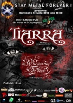 Concert Tiarra si Whispering Woods in Irish & Music Pub din Cluj
