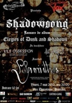 Concert lansare de album Shadowsong in Suceava