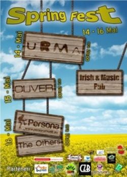 Spring Fest in Cluj Napoca cu Urma, Oliver si Persona