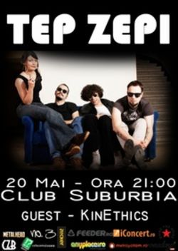 Concert Tep Zepi in Club Suburbia din Bucuresti