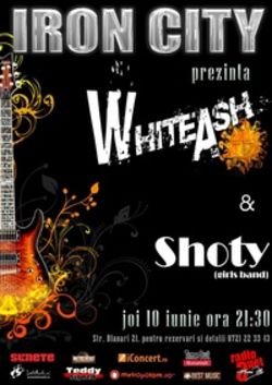 Concert White Ash si Shoty in Iron City din Bucuresti