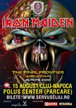 Concert Iron Maiden in Romania la Cluj Napoca