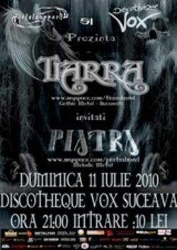 Concert Tiarra in Discotheque Vox din Suceava