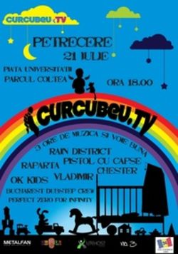 Concert lansare Curcubeu.TV in Parcul Coltea din Bucuresti