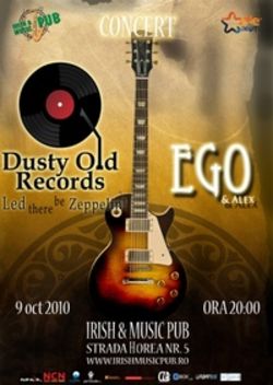 Concert tribut Led Zeppelin cu Dusty Old Records in Cluj