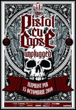 Concert unplugged Pistol Cu Capse in club Elephant Bucuresti