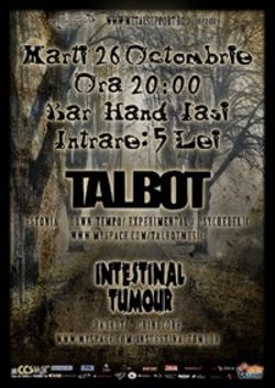 Concert Talbot in club Hand din Iasi