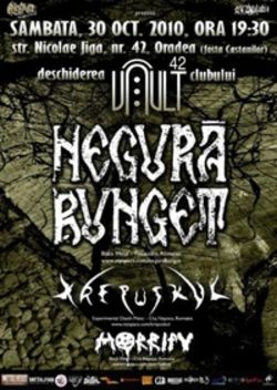 Concert Negura Bunget in club Vault 42 Oradea
