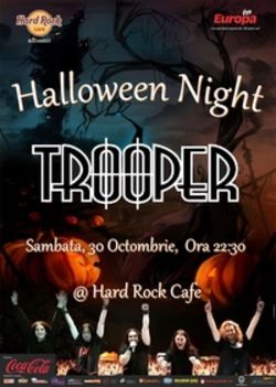 Concert Trooper in Hard Rock Cafe Bucuresti