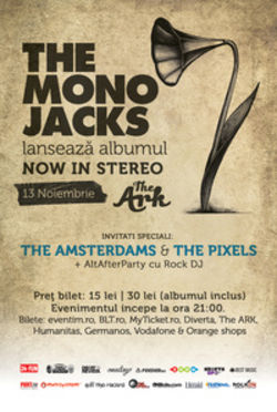 Mono Jacks lanseaza albumul de debut in The Ark Bucuresti
