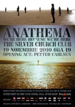 Concert Anathema la Silver Church in Bucuresti