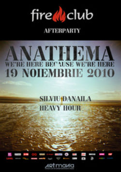 AfterParty Anathema in Fire Club din Bucuresti