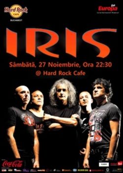 Concert Iris la Hard Rock Cafe Bucuresti