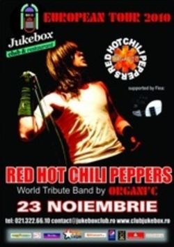 Tribute Red Hot Chilli Peppers in Club Jukebox din Bucuresti