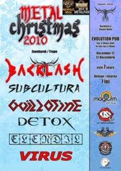 Metal Christmas club Evolution din Targu Mures