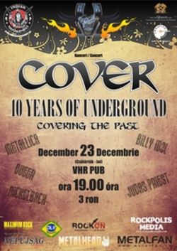 Concert aniversar Cover 10 ani in VHR Pub Targu Mures