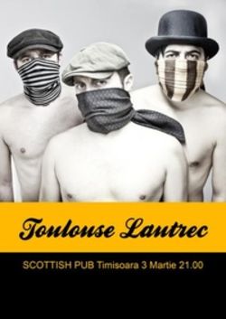 Concert Toulouse Lautrec in Scottish Pub din Timisoara