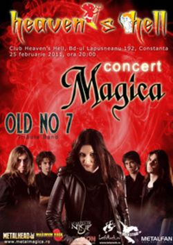 Concert Magica in club Heaven's Hell Constanta
