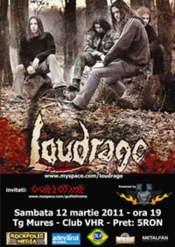 Concert Loudrage si Guillotine in Targu-Mures