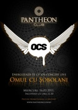 Concertul Omul Cu Sobolani in Pantheon club Timisoara