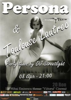 Concert Persona si Toulouse Lautrec in Wings Club