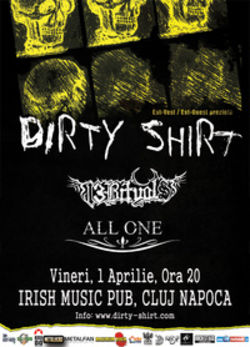 Concert Dirty Shirt in Irish Music Club din Cluj