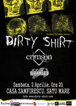 Concert Dirty Shirt si Crimson in Satu Mare