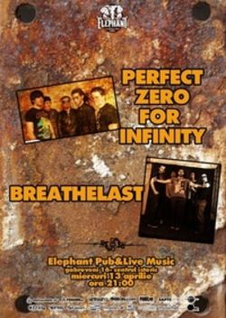 Concert Perfect Zero For Infinity si Breathelast in Elephant