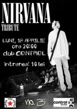 Tribut Nirvana in club Control din Bucuresti