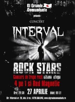 Concert INTERVAL, Red Magnetic, 4pe1