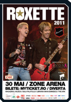 Concert Roxette la Bucuresti la Zone Arena