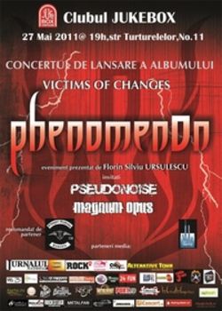 Concert de lansare a noului album PhenomenOn
