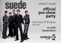 The Story Of Britpop: SUEDE Official Pre-Show Party in Control