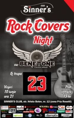 Live Rock Covers Night cu Benetone Band si trupa 23