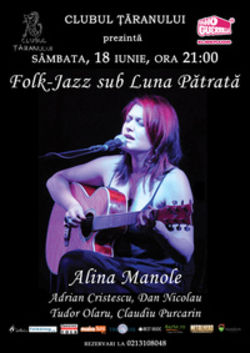 Concert Alina Manole in Clubul Taranului