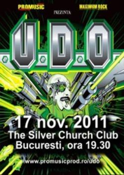 Concert U.D.O. la Bucuresti