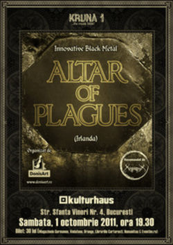 Kruna 1: concert Altar Of Plagues in Kulturhaus