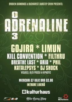 Adrenaline OD 3 in Kulturhaus Bucuresti