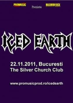 Concert Iced Earth la Bucuresti